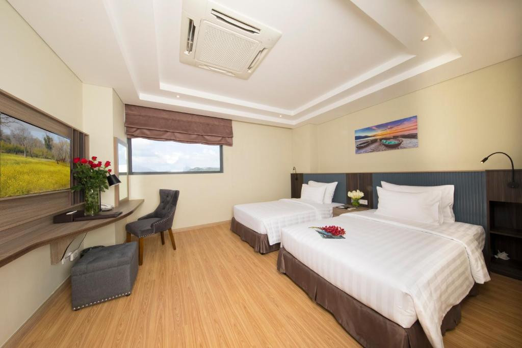 Tổng quan kiến trúc Khách sạn Areca Hotel Nha Trang