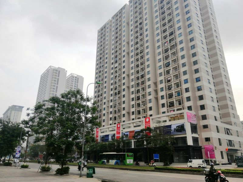 Tổng quan tòa nhà chung cư Handi Resco Lê Văn Lương cao 25 tầng tại Quận Thanh Xuân