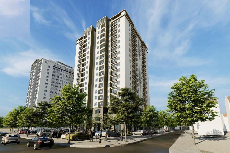 Tổng thể dự án căn hộ Tecco Phúc Thịnh tại Thành phố Vinh