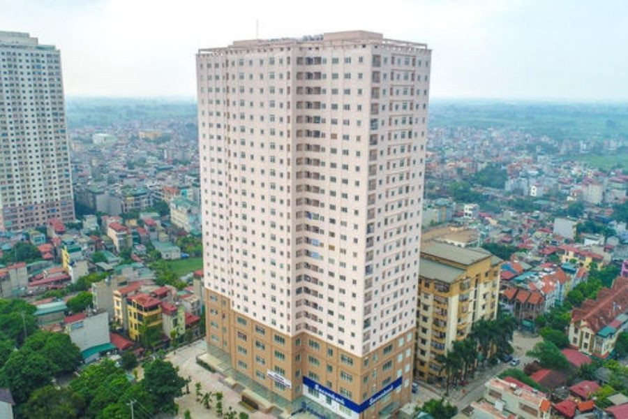 Tổng thể dự án Tabudec Plaza Cầu Bươu với kiến trúc hiện đại