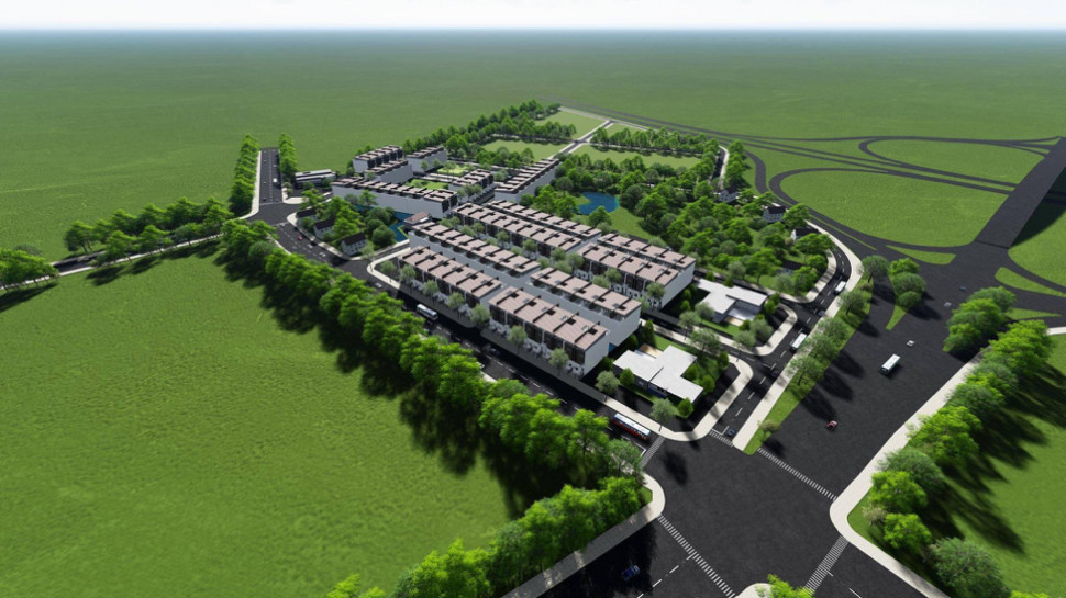 Tổng thể quy hoạch đất nền khu vực Phổ Yên