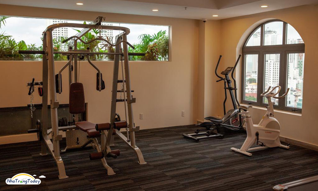 Trung tâm thể dục tiện nghi của Khách sạn Florida Nha Trang