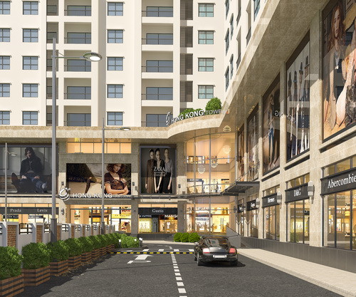 Trung tâm thương mại sôi động tại Hong Kong Tower