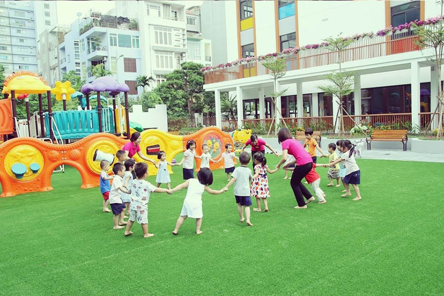 Trường mầm non gần dự án Khu đô thị Phú An Khang