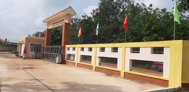 Trường THCS An Điền gần Khu dân cư Huỳnh Tiến Phát