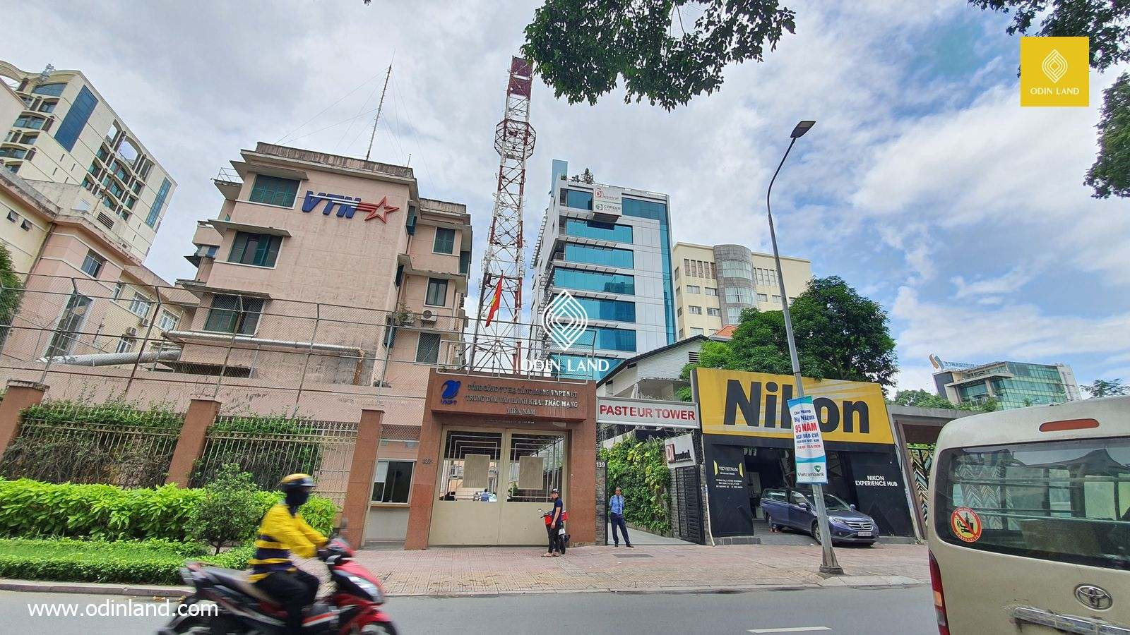 Văn phòng cho thuê bên trong Pasteur Tower