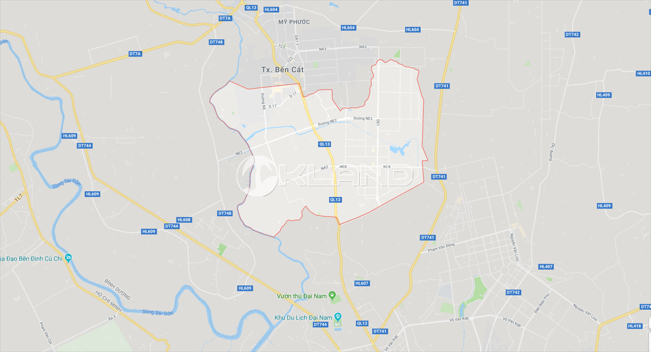 Vị trí chiến lược của Khu công nghiệp Thới Hòa tại Bình Dương