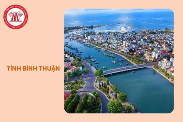 Bản đồ hành chính tỉnh Bình Thuận các huyện và thị xã