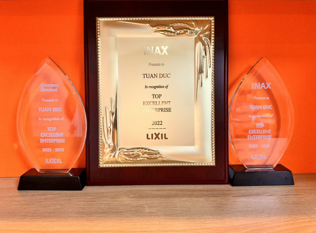 Đội ngũ nhà phân phối thiết bị vệ sinh chuyên nghiệp được vinh danh