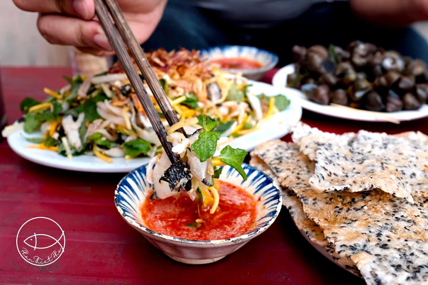 Gỏi ốc giác thơm ngon độc đáo của Phan Thiết