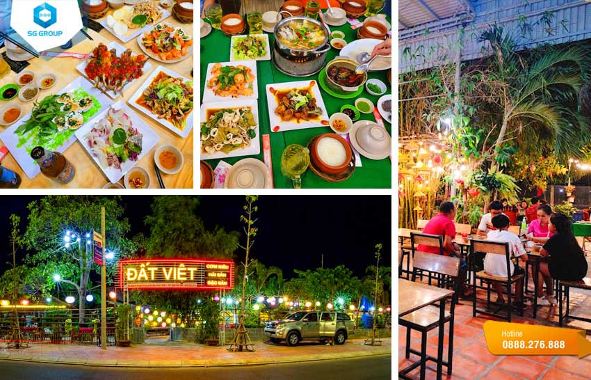 Món ăn dân dã tại Quán Ăn Đất Việt Phan Thiết