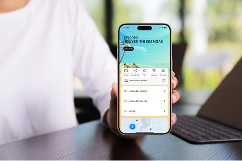 tên đăng nhập techcombank là số điện thoại