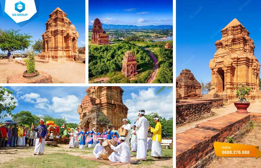 Tháp Chàm Poshanư huyền bí, điểm đến lịch sử không thể bỏ qua tại Phan Thiết.