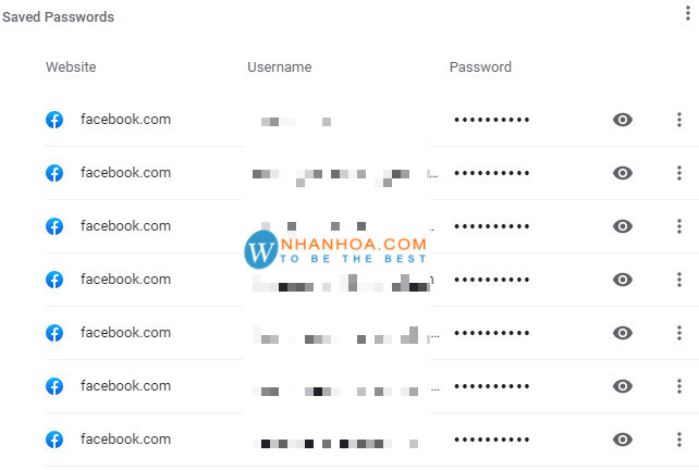 Thiết lập cài đặt mật khẩu đã lưu trên trình duyệt Chrome