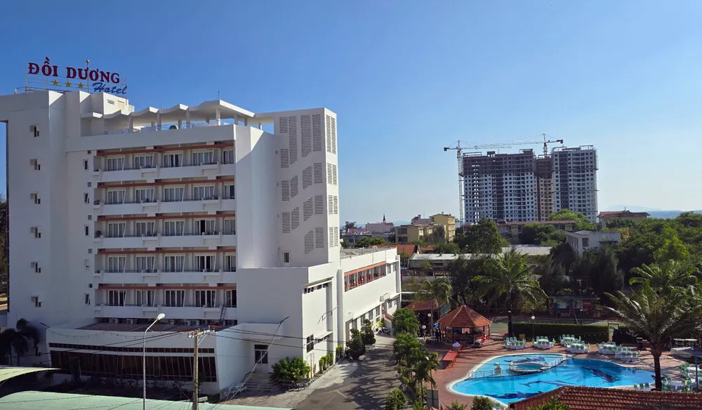 Tổng quan về khách sạn Đồi Dương Phan Thiết từ góc nhìn cao