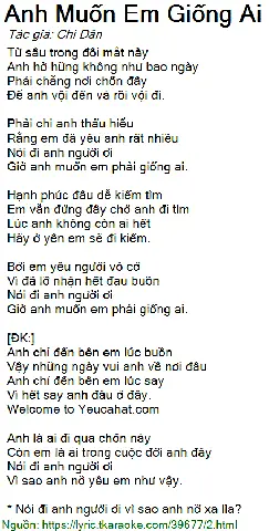 Anh Là Ai Trong Cuộc Đời Em Đây: Lời Tự Sự Của Trái Tim Đang Yêu