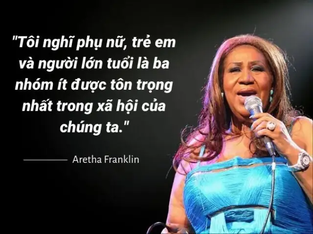 Những Câu Nói Truyền Cảm Hứng Của Aretha Franklin