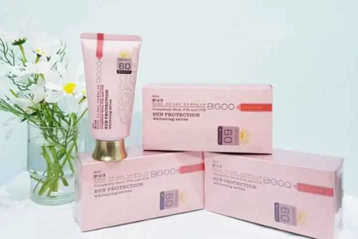 Kem Chống Nắng Thương Hiệu Bigoo Giá Bao Nhiêu?