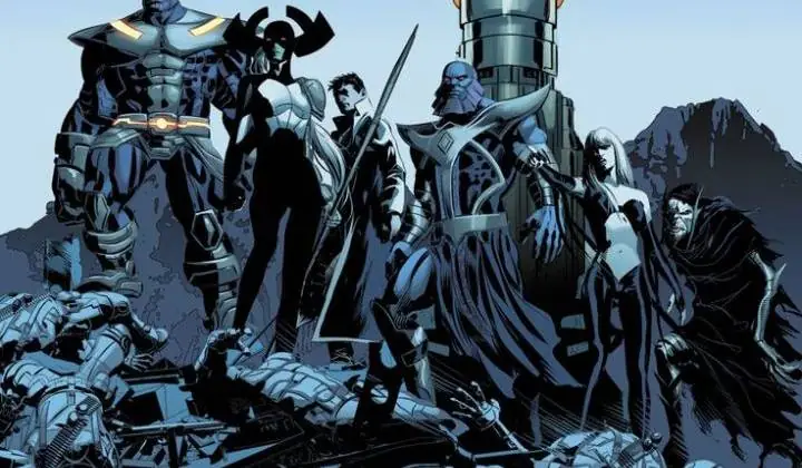 Thanos Và Black Order Củaavengers: Infinity War