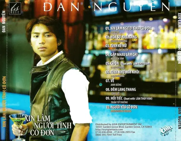 Các Ca Khúc Do Ca Sĩ Đan Nguyên Thể Hiện