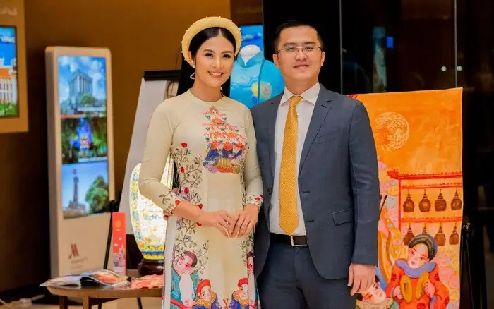 Ngọc Hân Và Phú Đạt Trong Lễ Dạm Ngõ. Ngọc Hân Và Phú Đạt Trong Lễ Dạm Ngõ.