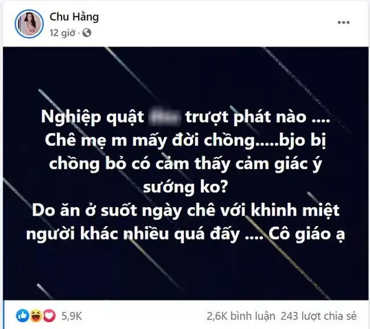 Chu Hằng Và Những Tranh Cãi Với Người Nổi Tiếng Khác
