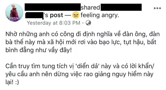 Diễn Giả Huỳnh Anh Bình Gây Tranh Cãi Với Phát Ngôn 'đàn Ông Phải Sống Cho Ra Đàn Ông'