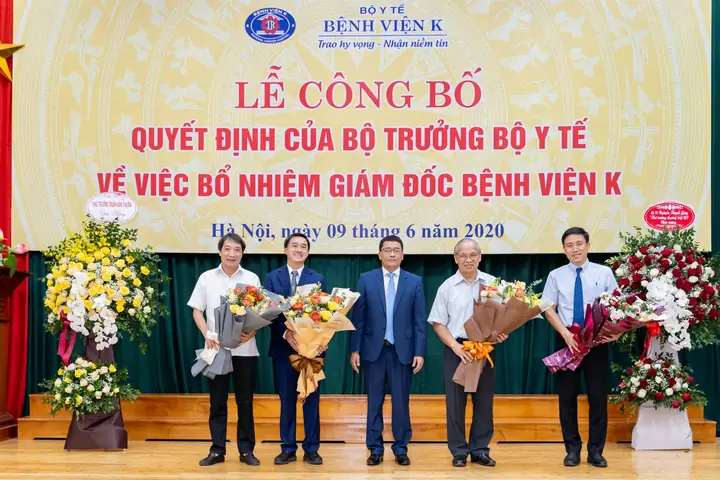 Pgs.ts Lê Văn Quảng Được Bổ Nhiệm Làm Giám Đốc Bệnh Viện K