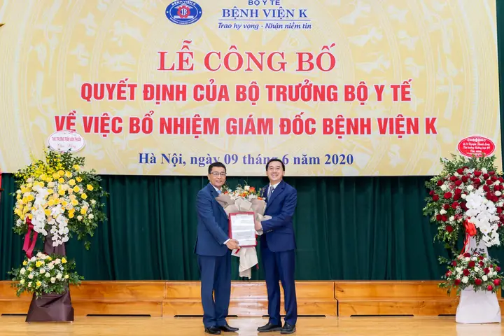 Pgs.ts Lê Văn Quảng Được Bổ Nhiệm Làm Giám Đốc Bệnh Viện K