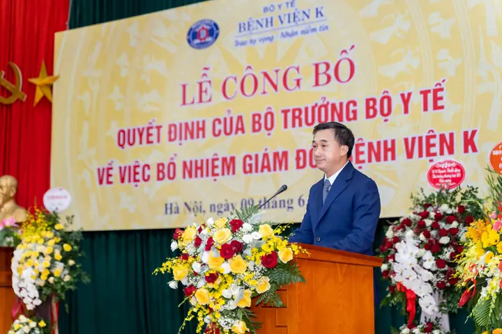 Pgs.ts Lê Văn Quảng Được Bổ Nhiệm Làm Giám Đốc Bệnh Viện K