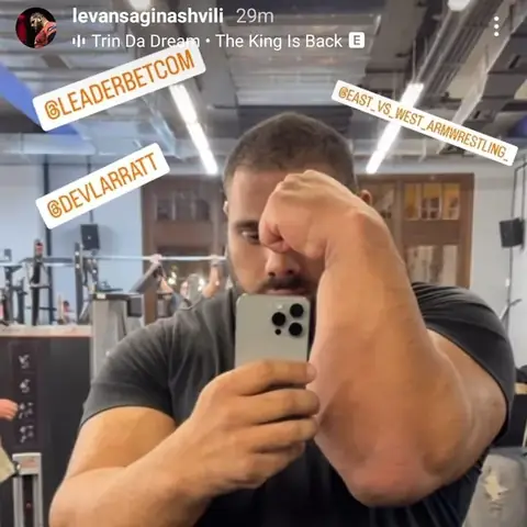 Levan Saginashvili Là Ai? Vua Đấu Vật Tay Vô Địch Thế Giới