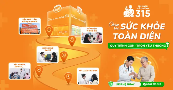 Hệ Thống Phòng Khám Tim Mạch - Tiểu Đường 315