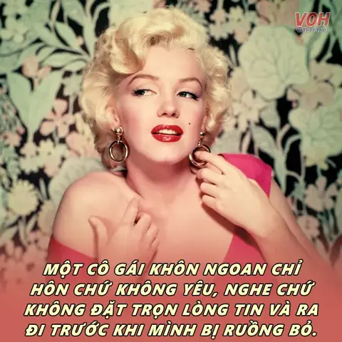Câu Nói Hay Của Marilyn Monroe