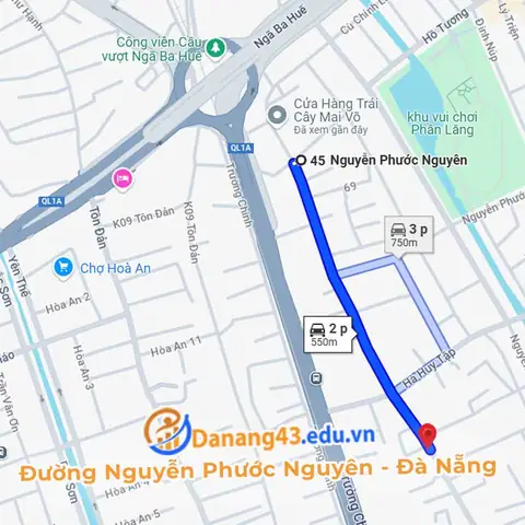 Đường Nguyễn Phước Nguyên Đà Nẵng