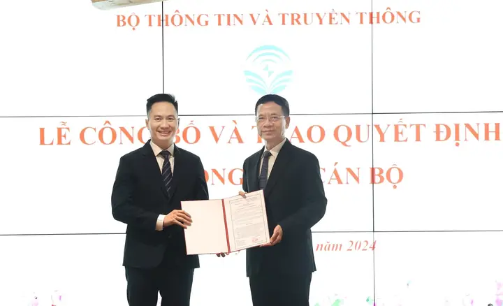 Bộ Tt&tt Bổ Nhiệm Vụ Trưởng Vụ Kh&cn Và 2 Phó Trưởng Đơn Vị