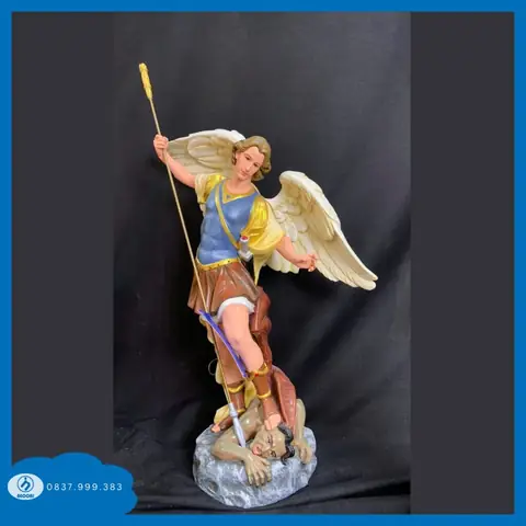 Tổng Lãnh Thiên Thần Micae Kích Thước 30 Cm Phù Hợp Để Bàn Làm Viêc Và Trong Phòng Ngủ