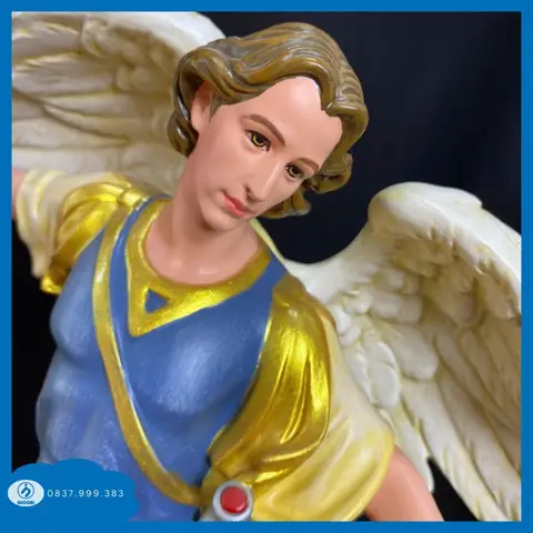 Mẫu Tượng Thiên Thần Micae Tượng 40 Cm Để Bàn Thờ