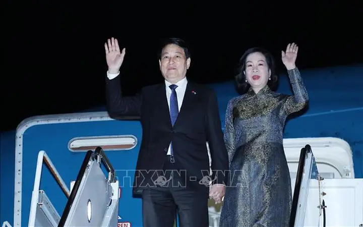 Chủ Tịch Nước Lương Cường Đến New York Tham Dự Tuần Lễ Cấp Cao Đại Hội Đồng Liên Hợp Quốc Khóa 80 Chủ Tịch Nước Lương Cường Đến New York Tham Dự Tuần Lễ Cấp Cao Đại Hội Đồng Liên Hợp Quốc Khóa 80