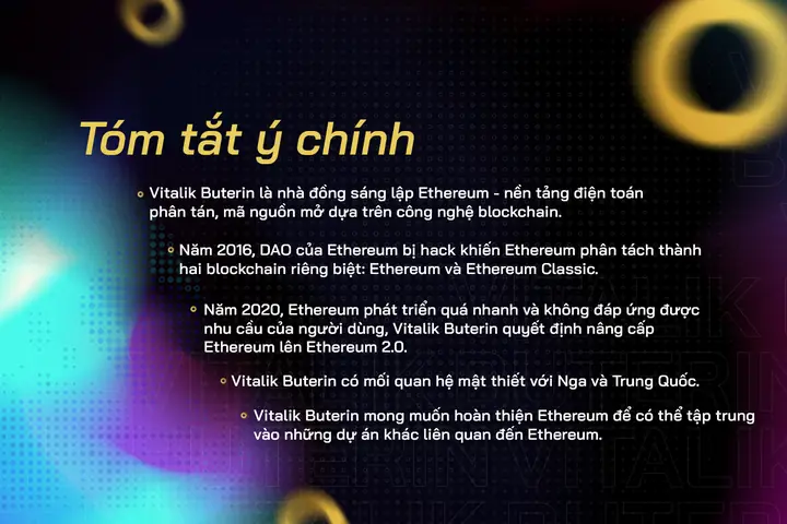Vitalik Buterin Và Ethereum 2.0