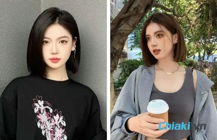 42. Tóc Ngắn One-length Bob 42. Tóc Ngắn One-length Bob