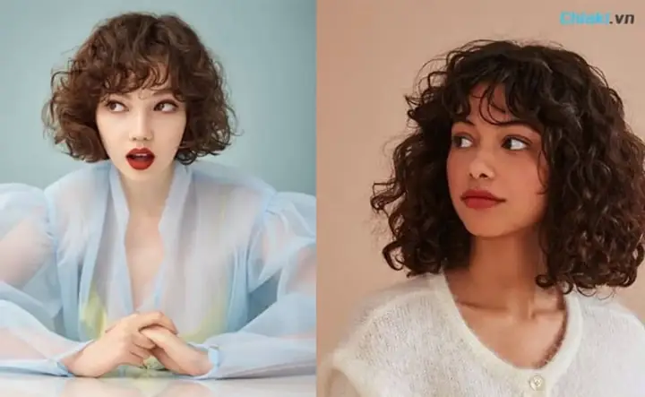 34. Kiểu Tóc Nữ Ngắn Xoăn Hippie Kiểu Retro 34. Kiểu Tóc Nữ Ngắn Xoăn Hippie Kiểu Retro