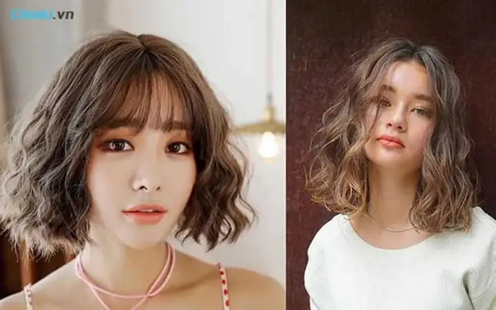 32. Tóc Nữ Ngắn Xoăn Xù Mì 32. Tóc Nữ Ngắn Xoăn Xù Mì