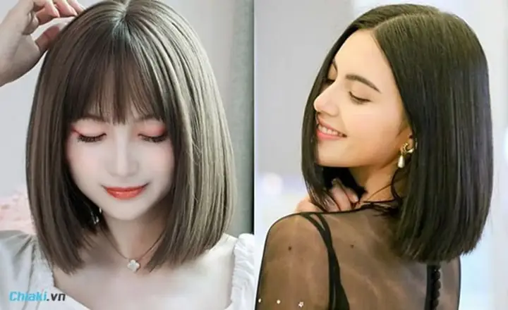 24. Mẫu Tóc Ngắn Nữ Duỗi Thẳng Tự Nhiên 24. Mẫu Tóc Ngắn Nữ Duỗi Thẳng Tự Nhiên