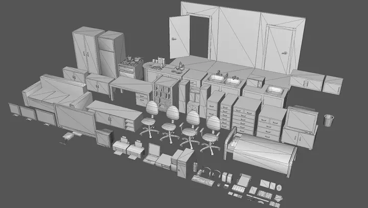 Furniture Free 3d Models Download - Free3d