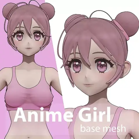 Anime Girl 3d Models – Free & Premium Downloads | Cgtrader