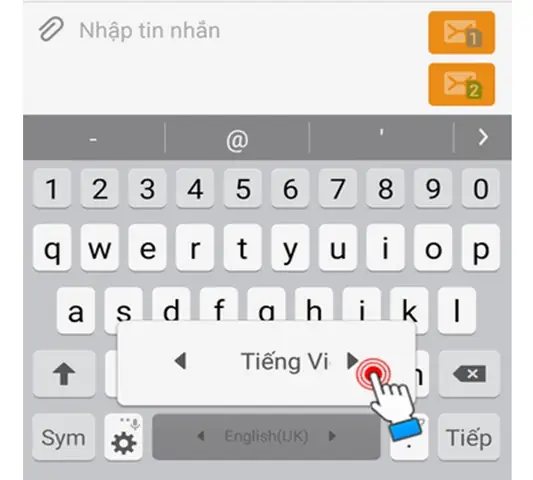 Cách Khắc Phục Bàn Phím Samsung Không Gõ Được Tiếng Việt