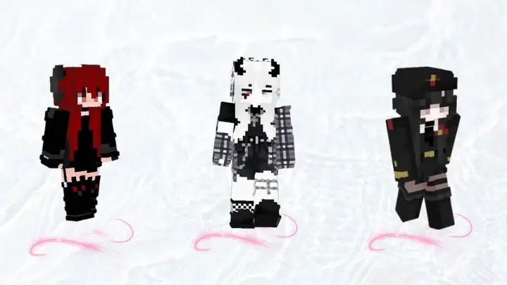 Top Skin Minecraft Nữ Siêu Ngầu