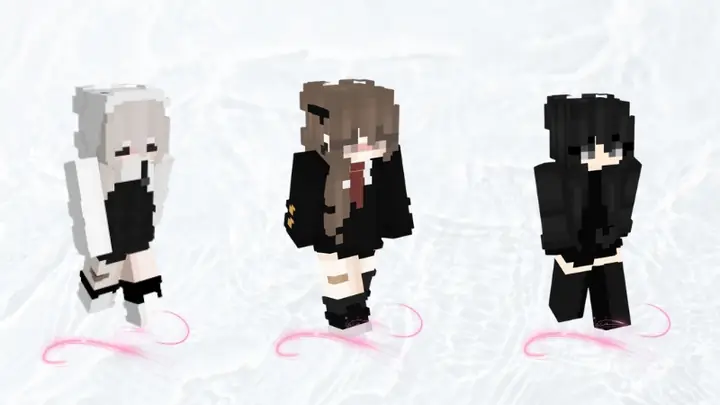 Top Skin Minecraft Nữ Siêu Ngầu