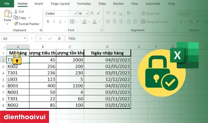 Cách Khóa, Mở Ô Trong Excel Để Bảo Vệ Dữ Liệu Đơn Giản