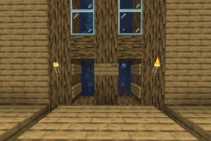 Học Ngay Cách Làm Thang Máy Trong Minecraft Bằng Cát Linh Hồn